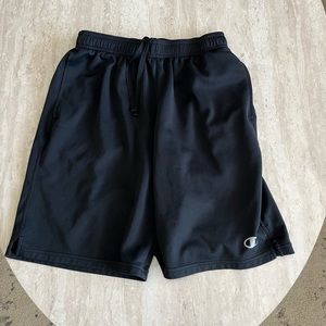 9” inseam champion shorts.  Never worn